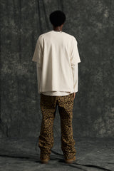 Cat Pigment T-shirt (Cream)