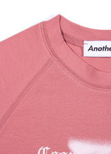 CONTRAST RAGLAN T-SHIRT_Rose Pink