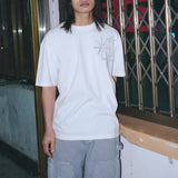 Untitled スターリーナイト ピグメントウォッシュ ショートスリーブ Off White