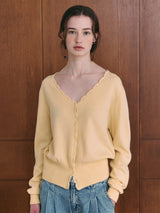 SALENA wool v neck cardigan