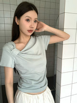 Alice Twist Short Sleeve Tee
