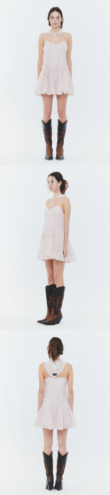 ARIEL LACE DRESS pink
