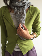 Chlory Flower Button Cardigan (4color)