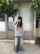リビンビンテージロングスカート