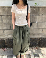 メイデンバルーンワイドバンディングパンツ