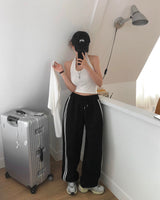 [BELLIDE MADE] Holter neck camisole + cardigan setup
