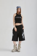 FLARE SLEEVELESS TOP