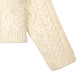 SNUGGY CABLE WOOL SWEATER (3 COLORS)