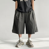 Ossie Piping Pin String Nylon Bermuda Pants (3 colors)