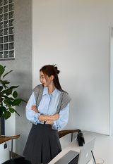 Wanted Pleated Mini Skirt