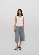 [B-BASIC] Tension Standard V-Neck Sleeveless Top (2 SIZE)