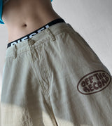 Willy Graphic Tattoo Print Balloon Pants 2color