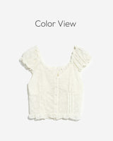 Dalo puff banding blouse