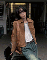 Rudy Suede Crop Jacket