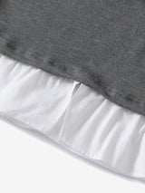 Claire top (Charcoal)