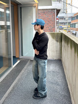 Lau Golji Henley Neck Long Sleeve 3C