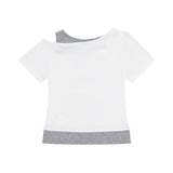 Erin Cut-Out Layered T-shirt