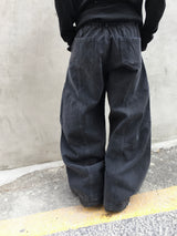 Trenon Belted Washed Balloon Pants 2C