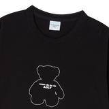 25SS ベアドールラインアーカイブショートスリーブTシャツ ブラック