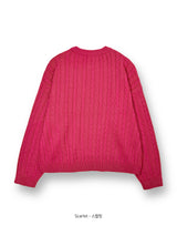 LMN Life Semi Oversized Fit Twisted Round Knitwear (5 colors)