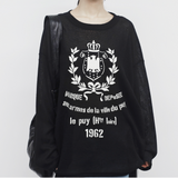 (Unisex) レアナシースループリンティドTシャツ