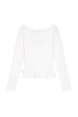  Kleen club letter top, White