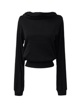 faye off-shoulder hood T (3color)