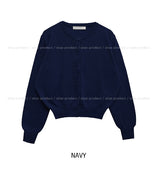 [U-BASIC] Loro Spring Round Cardigan