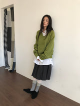 PREP V-Neck Knit (8color)