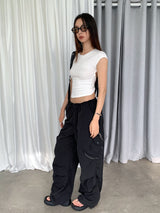 Sydney Backless Short Sleeve T-shirt
