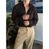 [UNISEX] エスニックパターンシャツ
