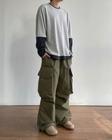 Padded Big Cargo Pants 3C