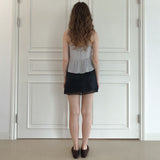 Maga sleeveless blouse (light gray)