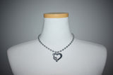 Melody Heart Ball Necklace