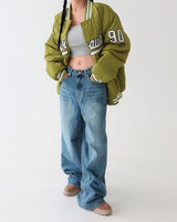 [UNISEX] Baseball quilting padded coat