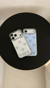 Flower Drawing Epoxy Phone Case