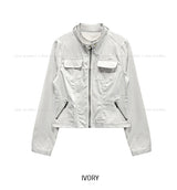 Turns Two-Pocket Biker Jacket