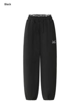 ASTO LACE SAGGING JOGGER PANTS (2COLOR)