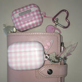Gingham Check AirPods Case