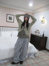 string knit beanie
