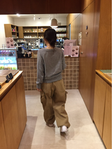 ラッカールーズフィットコットンカーゴパンツ（3c）