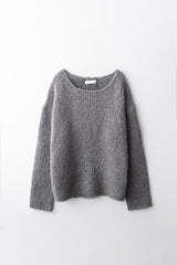 Mohair knit (Grey)
