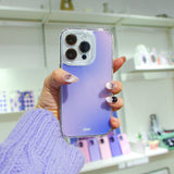 【MADE】Gradient translucent Jelly hard Phone case