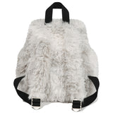 CHERRY FUR MINI BACKPACK [LIGHT GRAY]