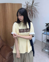 Signal Embossed Graphic Short Sleeve T-shirt