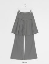 Hika Layered Skirt Pants