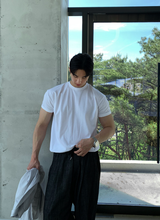 ヘンデスファーストマッスルフィットアイスバントショートスリーブTシャツ