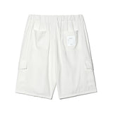 バンブーカーゴハーフパンツ / BAMBOO CARGO HALF PANTS-IVORY