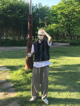 クールリネンワイドパンツ