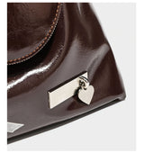 Lace-Up Drawstring Mini Tote Bag